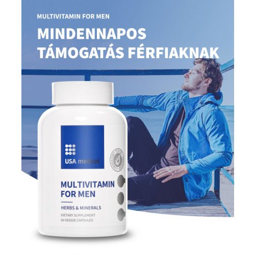 Férfi Multivitamin növényi kivonatokkal 60 db