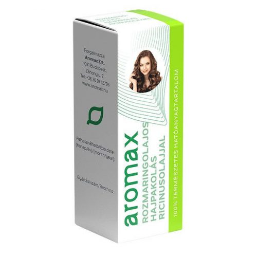 AROMAX Rozmaringolajos hajpakolás ricinusolajjal 100ml