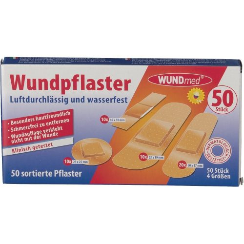 Wundmed Sebtapasz 50db 4 méretben