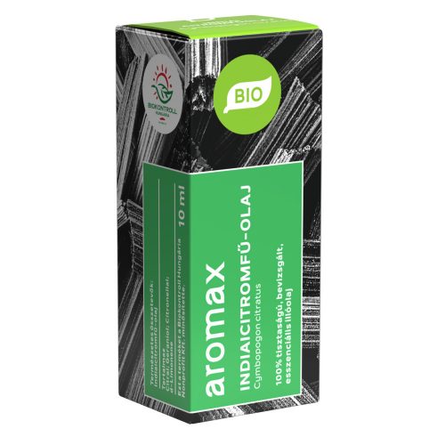 AROMAX BIO Indiai citromfűolaj 10ml