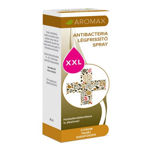 AROMAX Citrom-fahéj-szegfűszeg légfrissítő spray 40ml  XXL