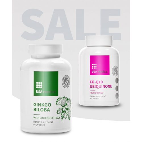 Ginkgo Biloba + Q10 koenzim