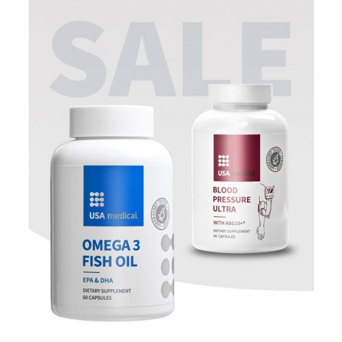 OMEGA-3 halolaj + Vérnyomás Ultra