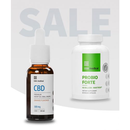 CBD Olaj 500 mg + Probio Forte