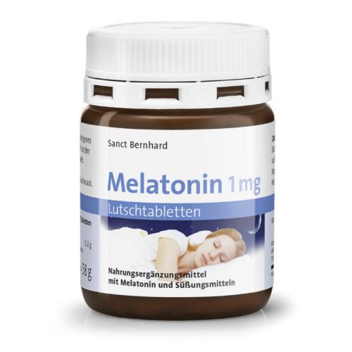 Sanct Bernhard Melatonin 1mg rágótabletta 120db