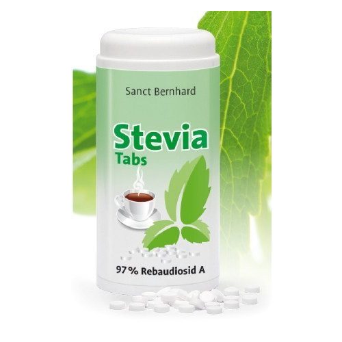 Sanct Bernhard Stevia-Tabletta 600 db 97 % Rebaudiosid A 