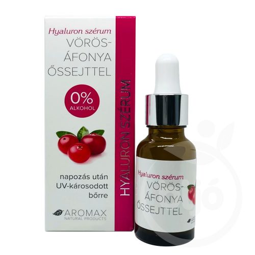 AROMAX Hyaluron szérum vörösáfonya őssejttel 20ml